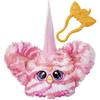 Hasbro Furby Furblets Пузырчатые Мини-друзья, 45+ Звуков, Только язык Furby, Электрическая плюшевая игрушка, Возраст 6+, Розовый, Белый, G1402, Оригинал