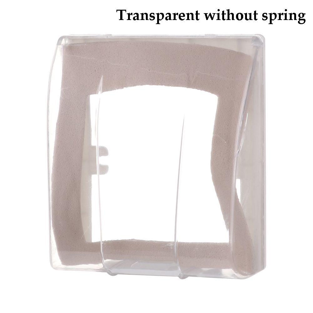 Transparent Waterproof Safety Socket Protector Splash Box Sockets Electric Plug Cover