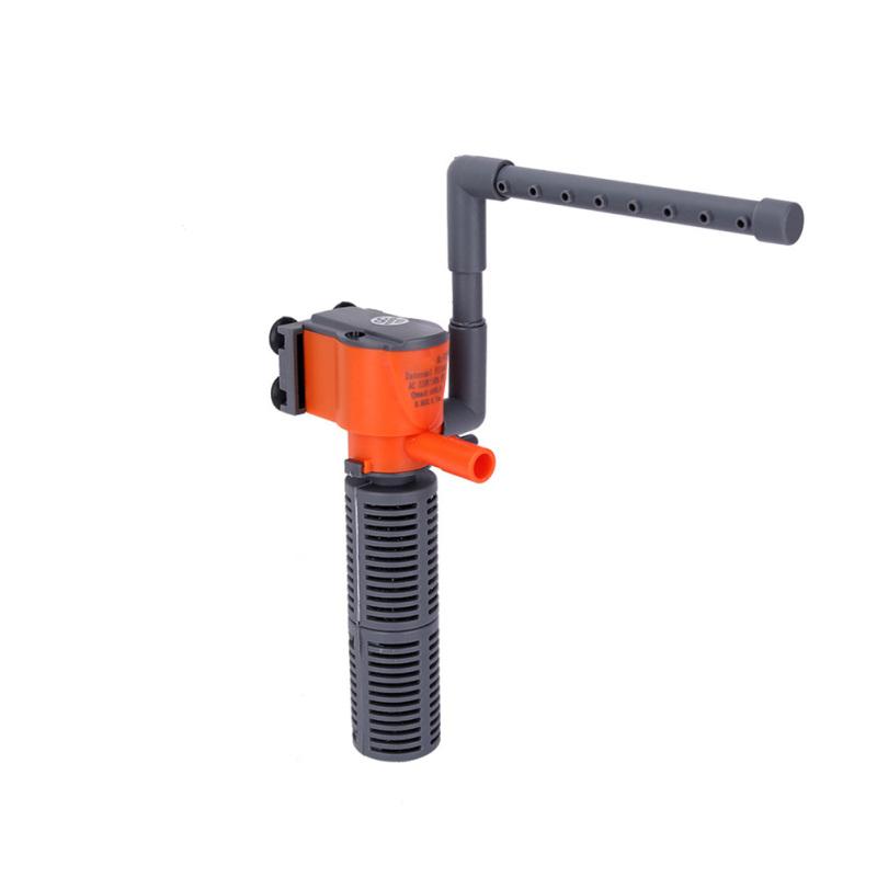 Горячий! Мини-фильтр 3-в-1 Встроенный воздушный насос Фильтр Подача кислорода Аквариум для рыбок Аксессуары