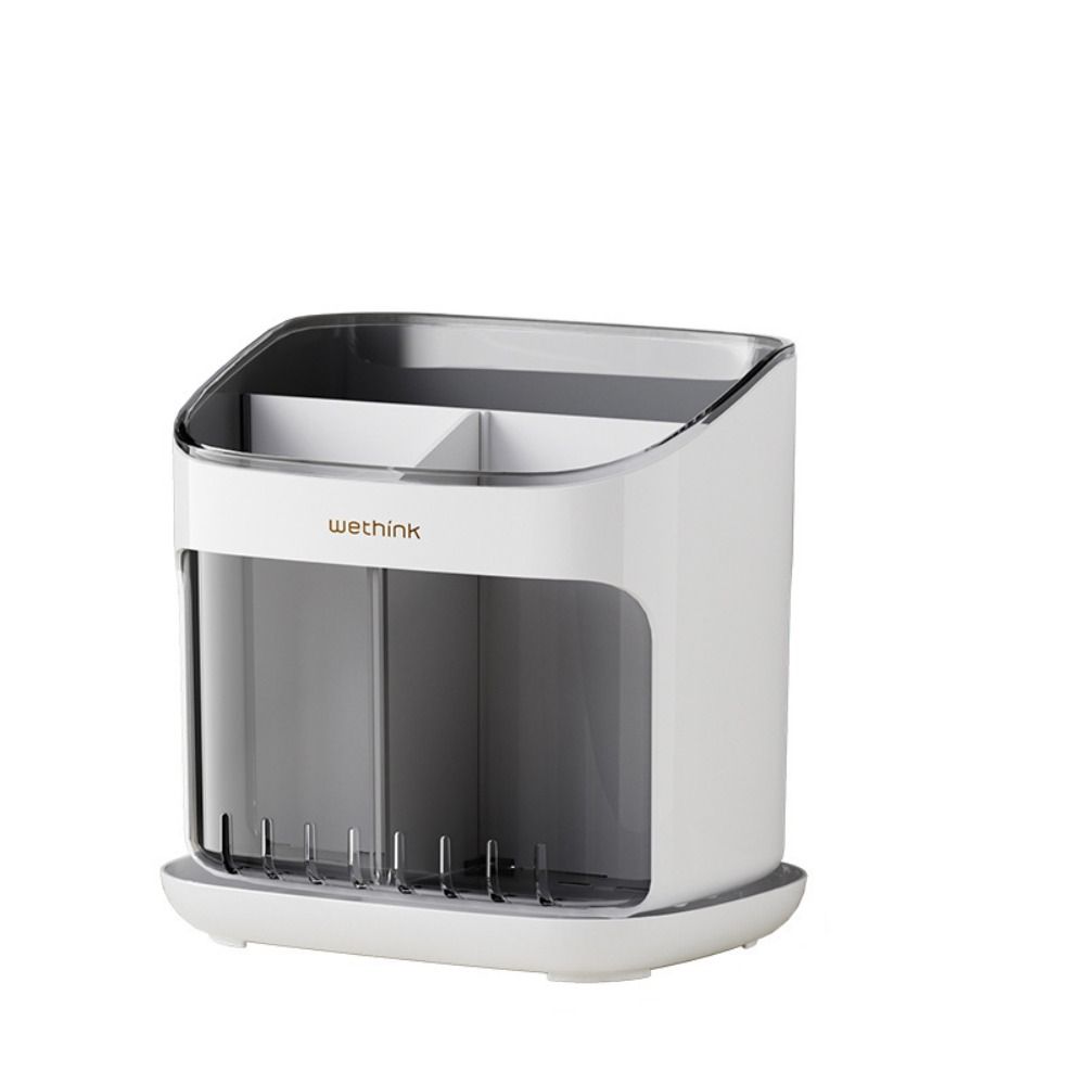 Large Capacity Chopstick Cage Plastic Cutlery Organizer Creative Chopsticks Storage Box  Kitchen