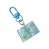 Cartoon Butterfly Flower Book Pendant Keychain Cute Resin Charm For Keys Bags Gift Decorative Accessory