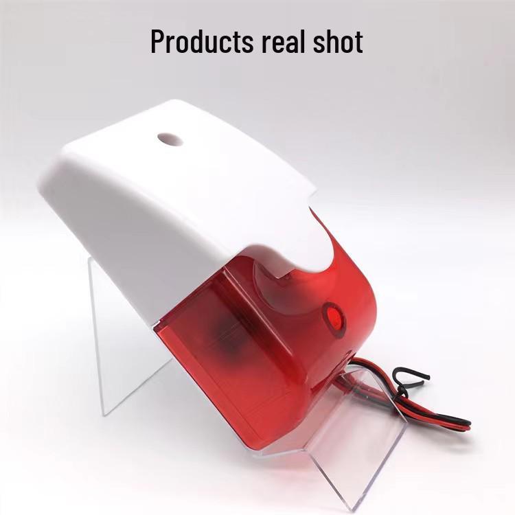 103 Fire Protection Wired Sound and Light Alarm Sensor