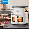 Midea 5л Прозрачная паровая аэрофритюрница Вилка CN (адаптер в комплекте)