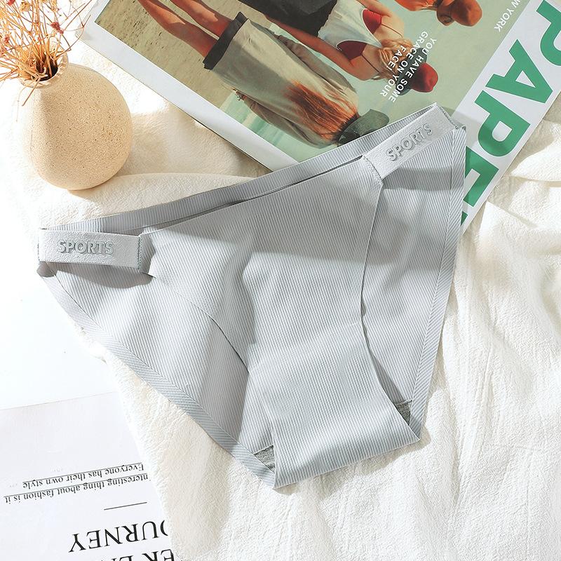Минималистичное Т-образное спортивное нижнее белье для женщин из графена, антибактериального хлопка, промежность, нижнее белье из ледяного шелка, трусики