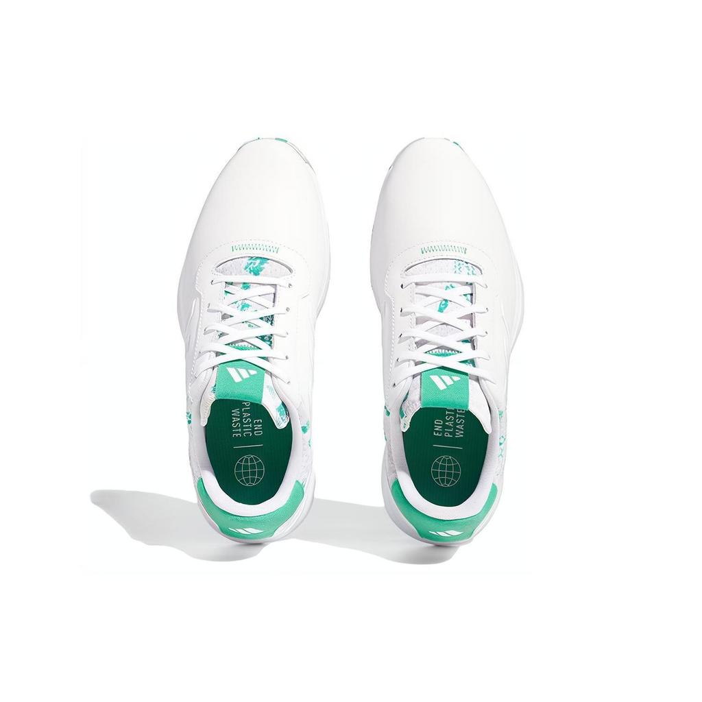 adidas S2G SL 23 Амортизирующие Нескользящие Прочные Низкие Кроссовки для Гольфа Мужские Кроссовки Белый Зеленый GV9422