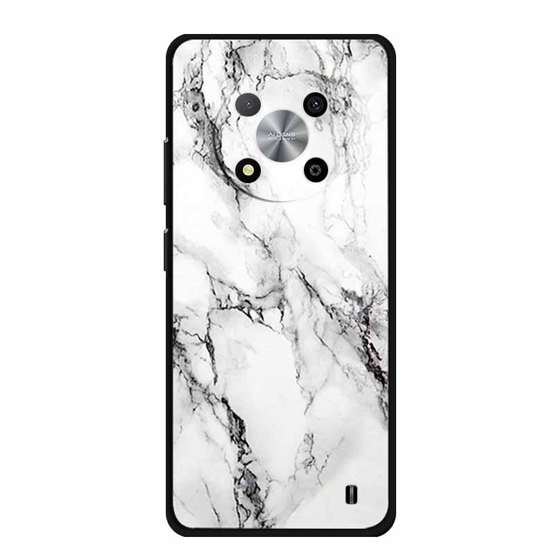 Чехол для ZTE Blade A73 5G Роскошный Мягкий Силикон ТПУ Чехол для Телефона Для ZTE Blade A73 5G 7160N Мультяшный Защитный Цветы Новый Fundas