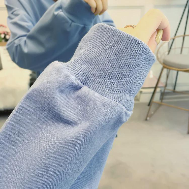 Корейский свободный свитер с длинными рукавами для беременных на весну/осень