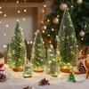 Mini Cedar Christmas Tree DIY Ornament for Desktop or Shop Window Display