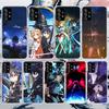 Мягкий чехол для телефона Sword Art Online Kirito Asuna для Samsung Galaxy A52 A53 A12 A13 A22 A23 A32 A33 A72 A73 5g A02s A03s A50s Patte