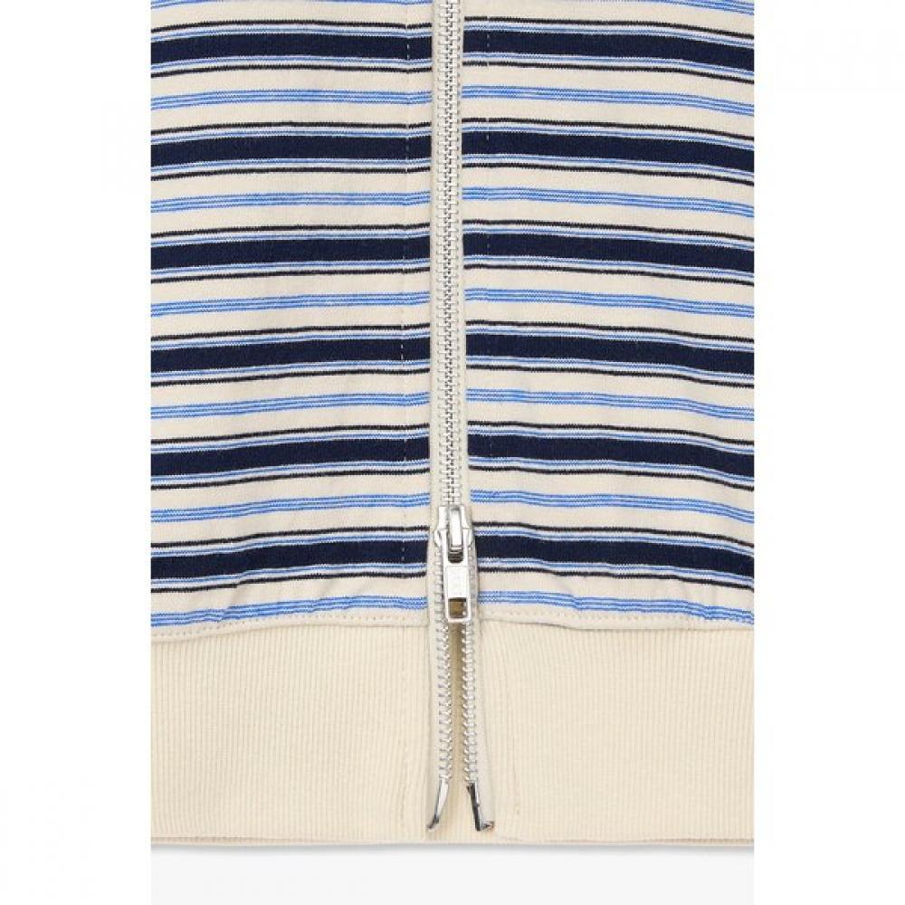 Studio Tomboy Stripe Zip Hoodie  9176213986 