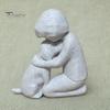Современное Минималистичное Украшение Мини-Размера, 3D-Печатная Цельная Фигурка, Имитация Камня Маленькая Декоративная Скульптура Текстура Стабильная