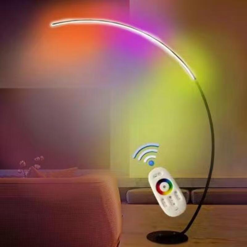 Современная скандинавская светодиодная напольная лампа OEING RGB для рыбалки