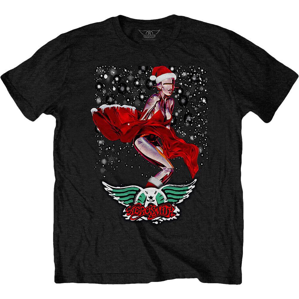Футболка унисекс Aerosmith Robo Santa
