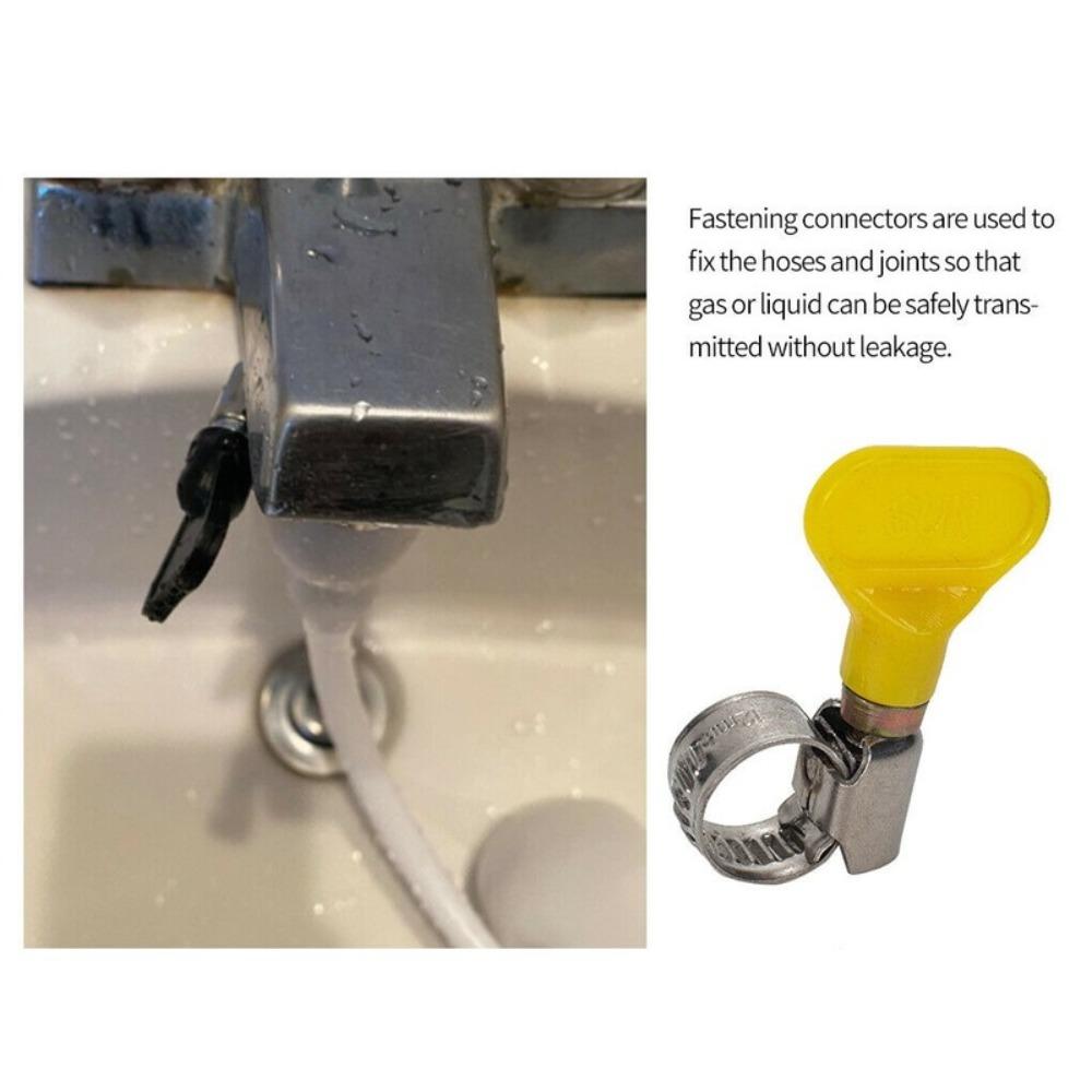 Пружинный зажим Хомут для трубы Крепления для водопроводной трубы Червячный зажим для топливной линии Хомут для приводного шланга Хомут для шланга