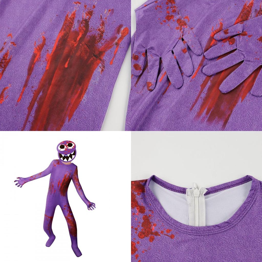 Детский костюм-комбинезон для косплея Roblox Rainbow Friends на Хэллоуин и вечеринки