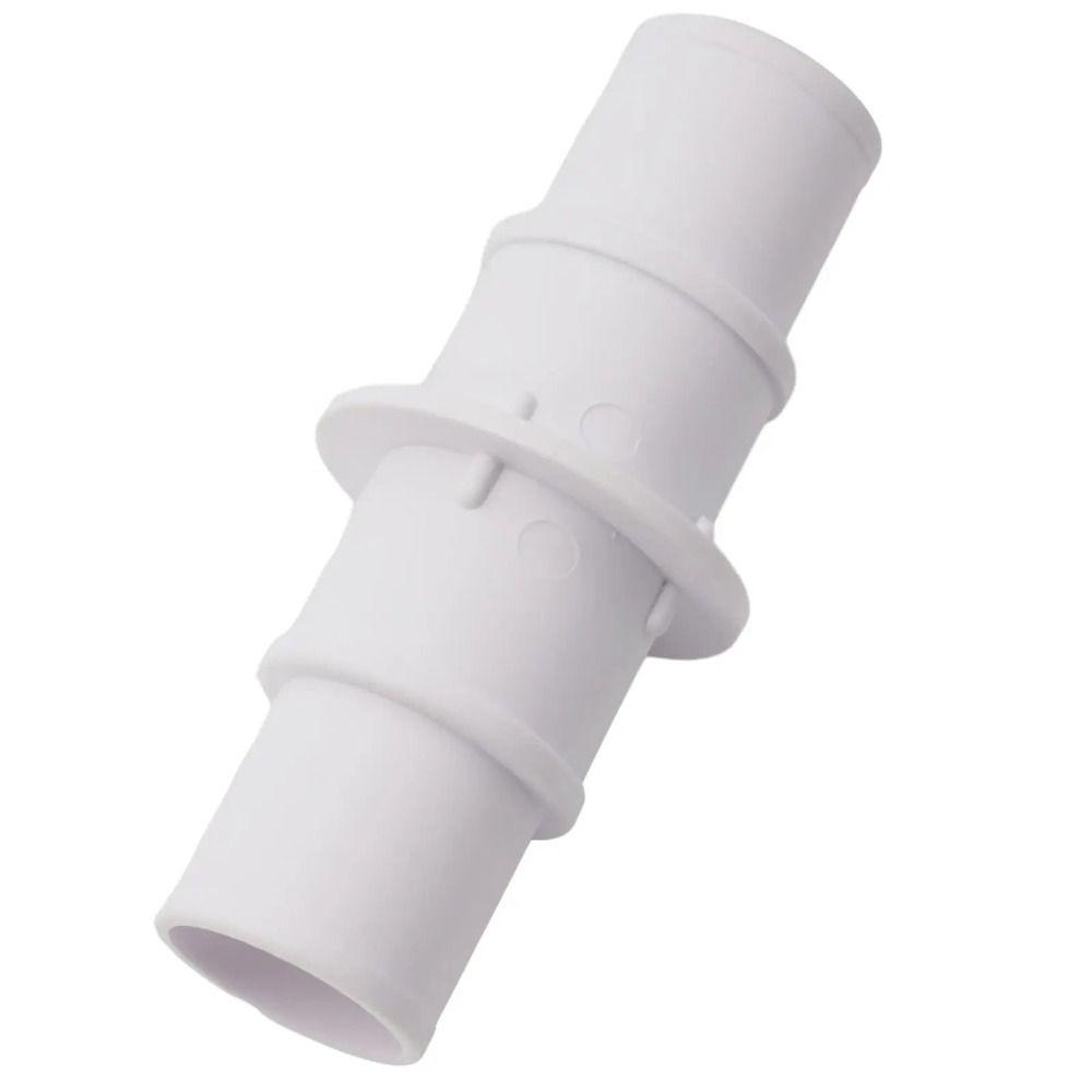 White Pool Hose Connector 38mm Threaded Pipe Fitting Pool Cleaning Accessory Pool Hose Cuff