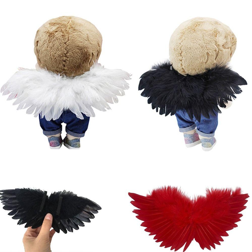 DIY Costume Angel White Wing Dressing Up Festival Feather Wing Angel Feather Wings Photo Props
