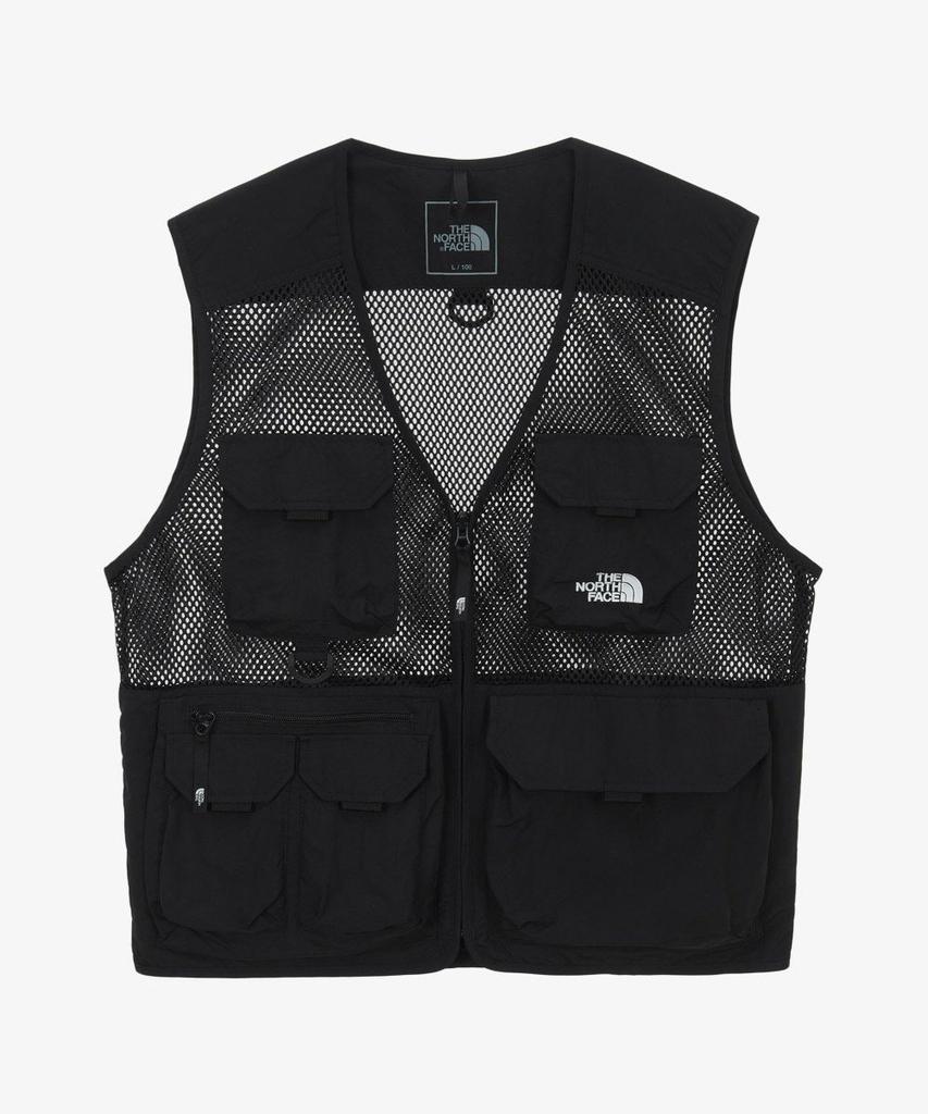 The North Face Nv5Vs01A Мужской сетчатый жилет для исследований Черный