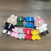Labubu Clothes Suitable Labubu V1V2 Wearing 2pcs Set Multiple Colors Choose From Top Pants Designed 10cm Cotton Exo Cute Cartoon
