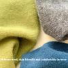 British Korean Style Niche Wool Knitted Triangular Scarf Women Headscarf Knitted Scarf Multi-functional Warm Knitted Scarf