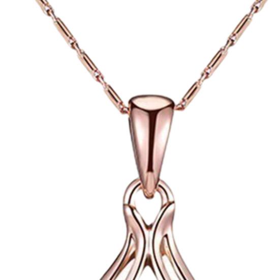 1 Set Bridal Necklace Earrings Geometric Rhinestone Jewelry Lightweight Shiny Jewelry