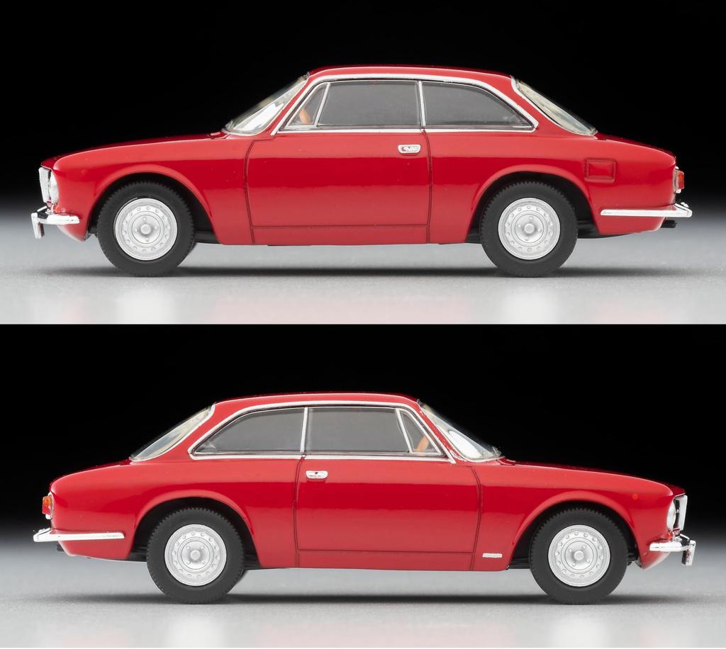 TOMYTEC Tomica Limited Vintage Alfa Romeo GT1600 Junior Completed Product LV-156c (Red)