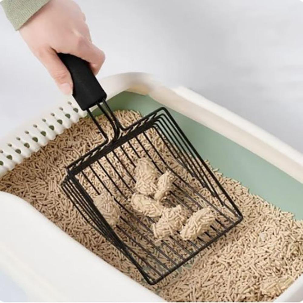 Совок для кошачьего туалета с защитой от коррозии, с удобной ручкой, устойчивый к окислению, для кошек