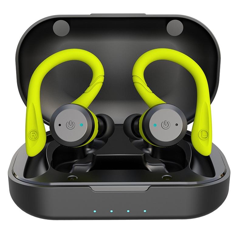 Беспроводные Bluetooth-наушники с микрофоном, спортивные, водонепроницаемые, TWS Bluetooth-наушники, управление кнопкой, беспроводные гарнитуры, вкладыши, для телефона