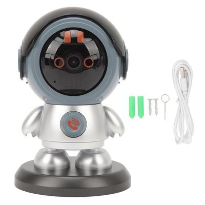 WIFI Робот-камера 1080P Обнаружение движения Двусторонняя связь Вращаемый угол 6-кратный цифровой зум Тип C HD Ночное видение