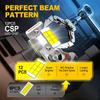 2/6x Wireless Head Lamp 6000K LED Headlights 12V Car Fog Bulbs For Chevy Tahoe 2007 2008 2009 2010 2011 2012 2013 2014 Plug&Play