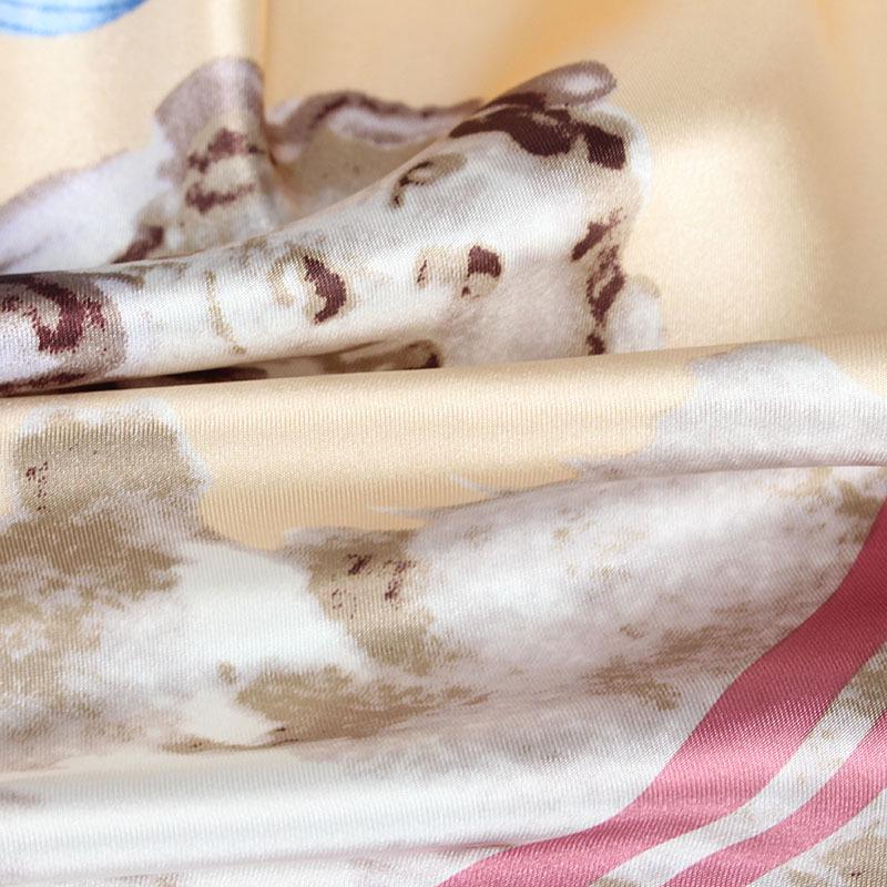 High-quality Luxurious Silk Scarves Headband Scarfs Neck Scarf For Women Chain Silk Scarf Women's Decorative Shawl