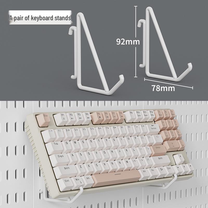 Pegboard Accessories: Small Hooks, Baskets, and Shelves for Kitchen, Bathroom, and Study Room