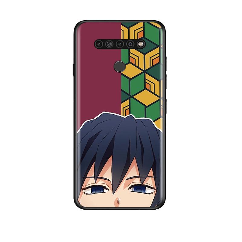 Черный чехол для телефона Demon Slayer Anime для LG G8 G8S G8X V30 V35 V40 V50 V60 ThinQ Q60 K40 K50 K30 K41 K51 K61 K71 K92