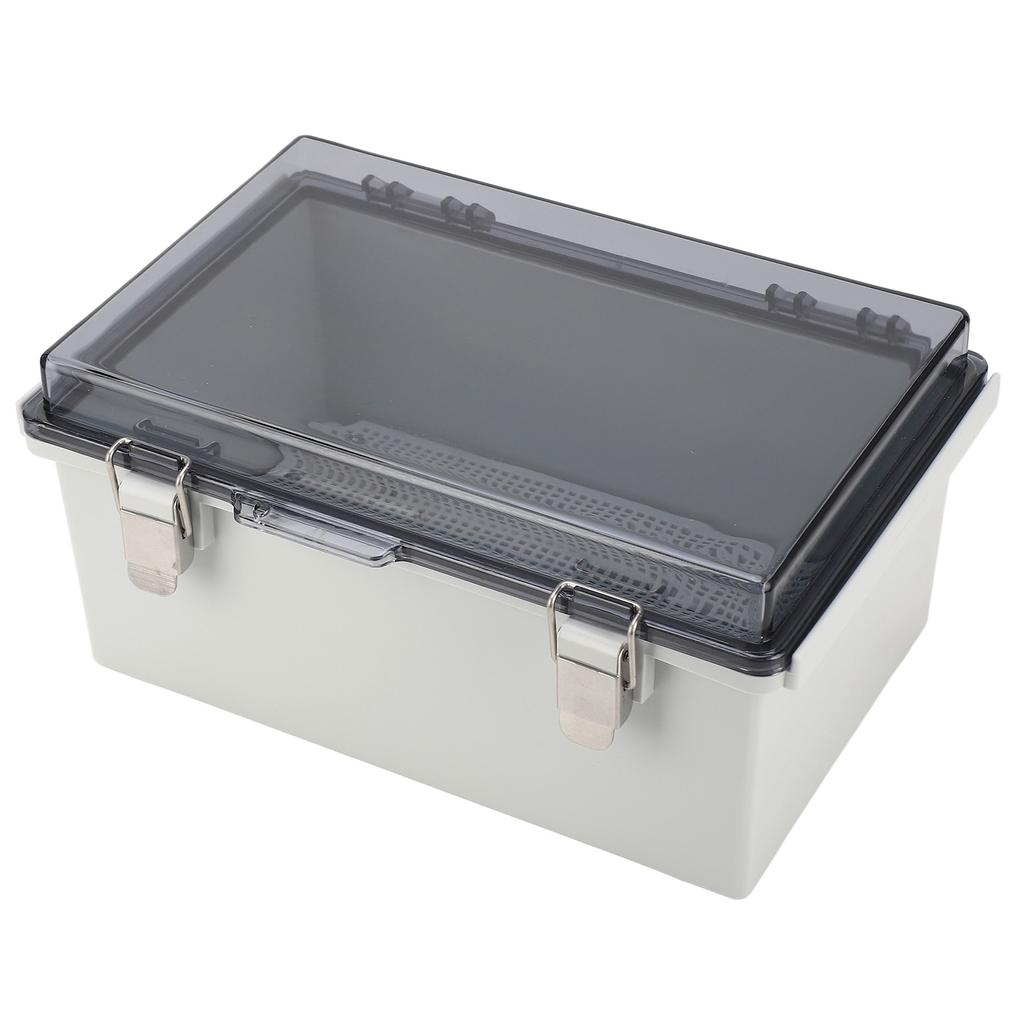 Transparent Cover Junction Box IP67 Waterproof Distribution Box ABS Electrical Enclosure 290x190x140