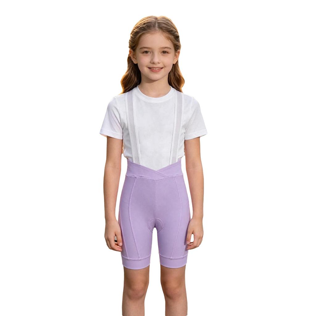 Girls Cycling Bib Shorts
