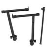 Keyboard Stand Extension Adapter L Shape Electronic Piano Keyboard Rack 2 Tier Riser 42?75cm Width