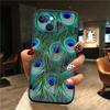 IK53 Peacock feather Shell Phone Case for Samsung Galaxy Note 10 20 S23 S24 S25 Ultra FE Plus Edge Lite A02S A35 A07 A17