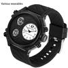 New Sports Watch Male Students Outdoor Glow-in-the-dark Waterproof Tactical Youth Dual Display Electronic Watch