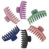 Elegant Large Size Lady Hair Claw Clips For Women With Interlocking Teeth Design
