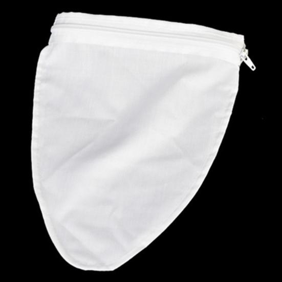 Tea Filter Bag Ultra Fine Mesh Steel Ring Long Handle Reusable Cheesecloth Tea Nut