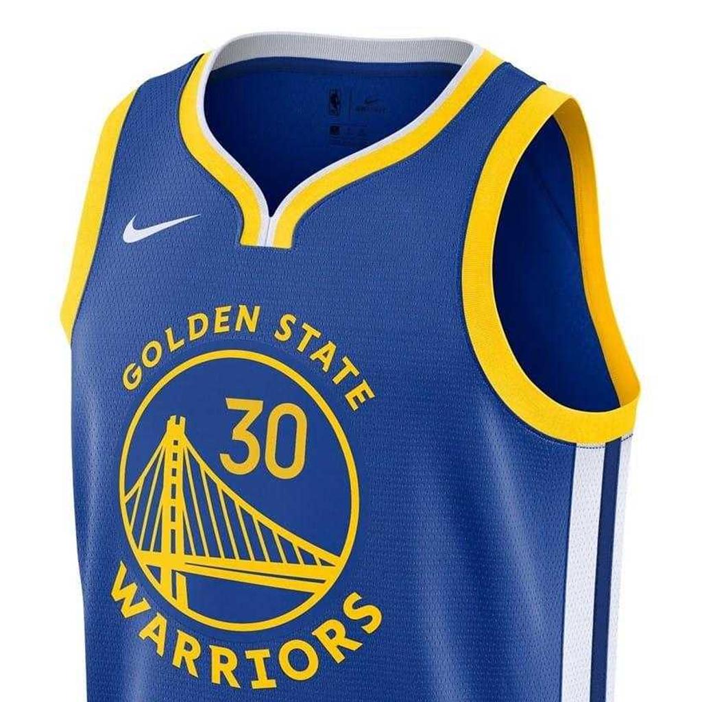 Nike Childrens/Kids Icon Golden State Warriors Basketball Jersey