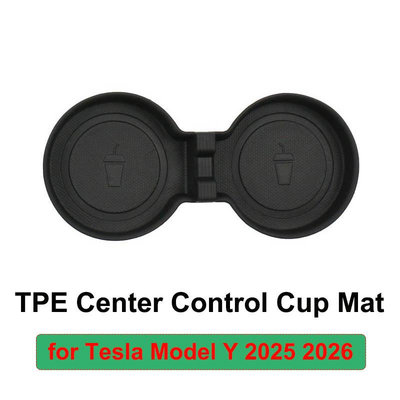 for Tesla Model Y Juniper 2025 2026 Center Console Storage Organizer Tray Y L YL Armrest Box Anti-slip Mat Techwear Accessories