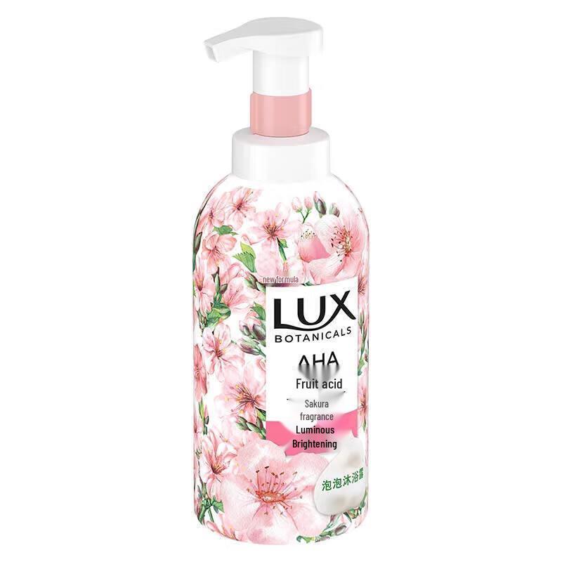 Lux Cherry Blossom Scented Bubble Shower Gel 500ml