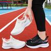Fashion Summer Knitted Sport Running Shoes 2025 Fashion Breathable Air-cushion Women Sneakers Student Girl Anti Slip Trainers Zapatillas