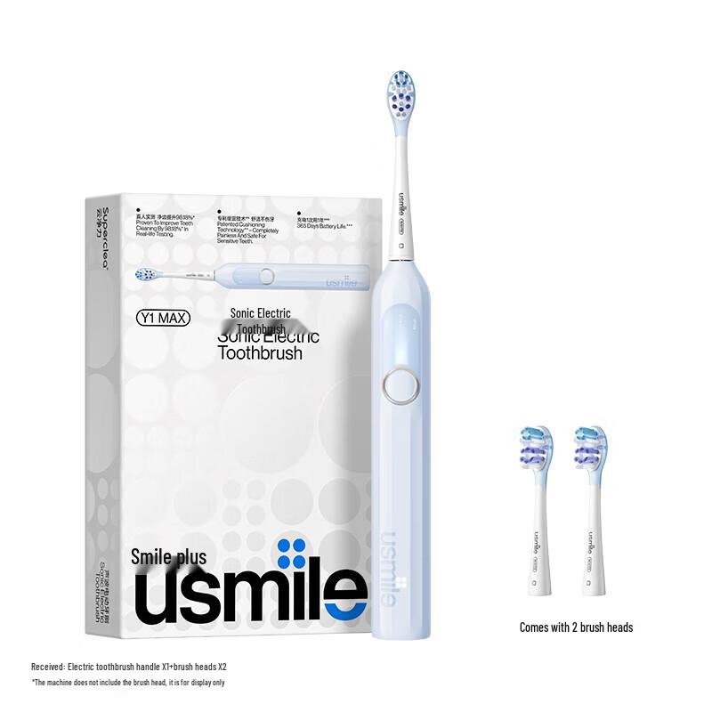 usmile Y1MAX Звуковая электрическая зубная щетка вилка CN (адаптер в комплекте)