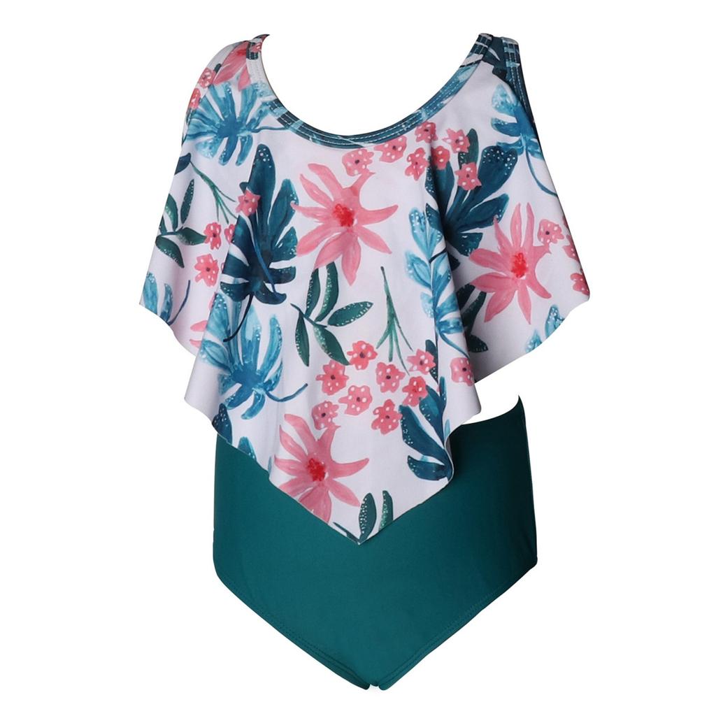 Летний слитный купальник для девочек - Купальники