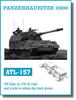 Friul Model Metal Movable Track Series PzH2000 Гаубица Пластиковые детали модели 1/35 Самоходная ATL-157