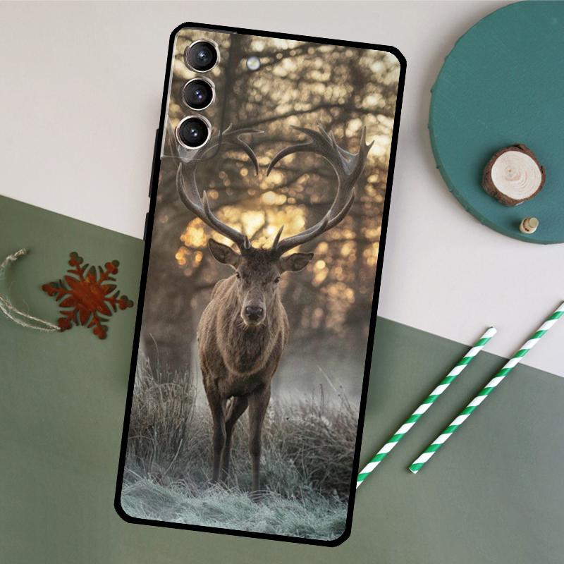 STUNNING DEER Animal Phone Case For Samsung Galaxy S26 S24 Ultra S20 S21 S22 S23 S25 Plus S10 S25 FE Back Cover