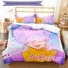 3pcs KPop Demon Hunters48 Cover Set - Personalized Name, HD Printed Bedding with 1 Cover and 2 Pillowcases - Perfect for Home Decor, Easy Care