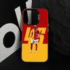Футбольный V-Victor O-Osimhen Чехол для телефона Для iPhone 17,16,15,14,13,12,11 Plus,Pro Max,XS,Красочный Серебряный Чехол для телефона Funda Cover